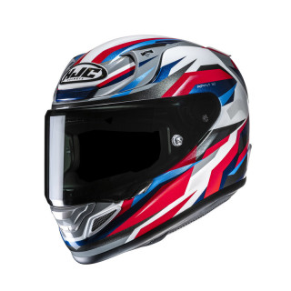 KASK MOTOCYKLOWY HJC RPHA12 DRAVIX RED BLUE