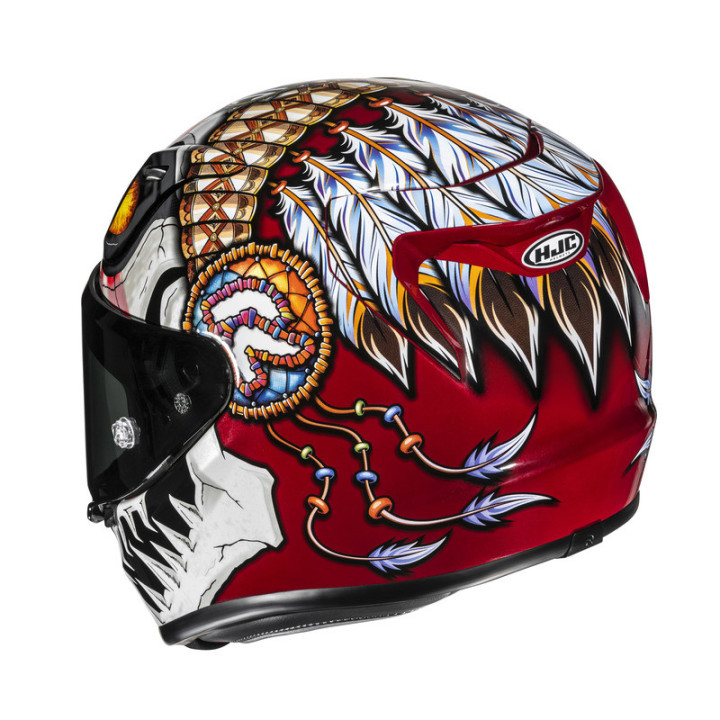 KASK MOTOCYKLOWY HJC RPHA12 KEPINA WHITE RED