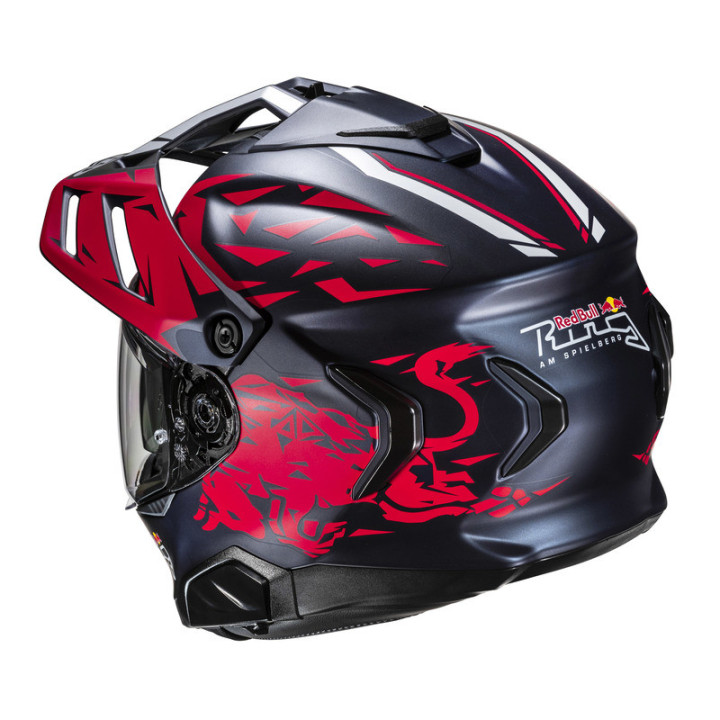KASK MOTOCYKLOWY HJC RPHA60 SPIELBERG RED BULL RING REPLICA RED BLUE