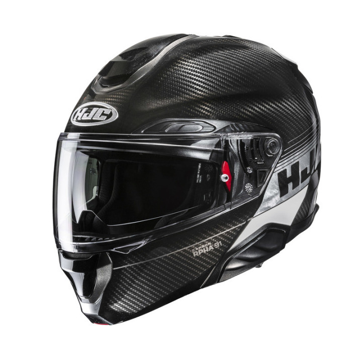 KASK MOTOCYKLOWY HJC RPHA91 CARBON ELIG WHITE