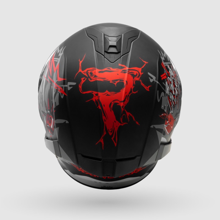 KASK MOTOCYKLOWY AIROH SPARK 2 CRUZE BLACK GREY MATT