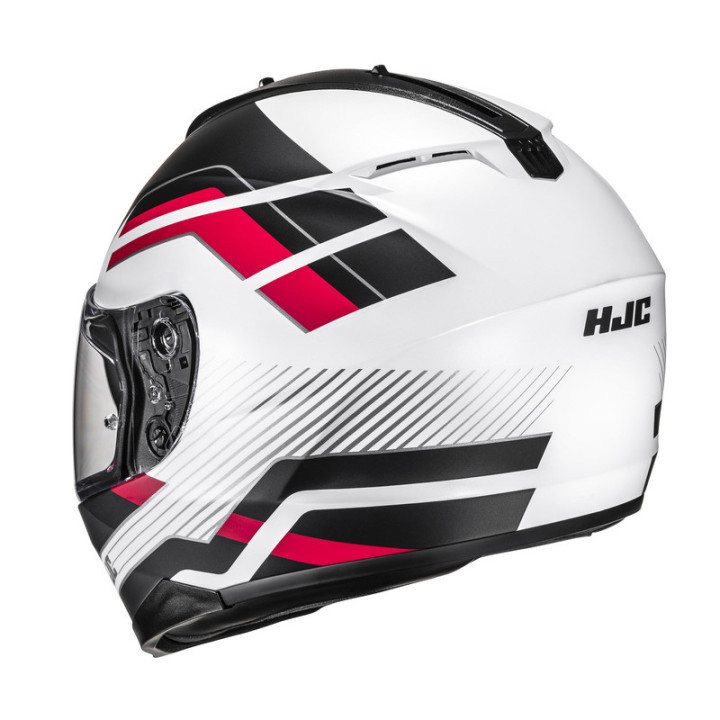 KASK MOTOCYKLOWY HJC C70N BELIS BLACK WHITE