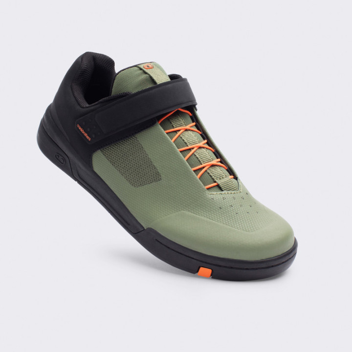 BUTY CRANKBROTHERS STAMP SPEEDLACE GREEN ORANGE - BLACK OUTSOLE