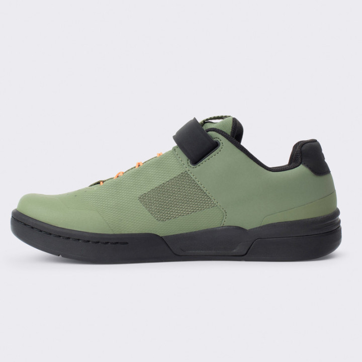 BUTY CRANKBROTHERS STAMP SPEEDLACE GREEN ORANGE - BLACK OUTSOLE