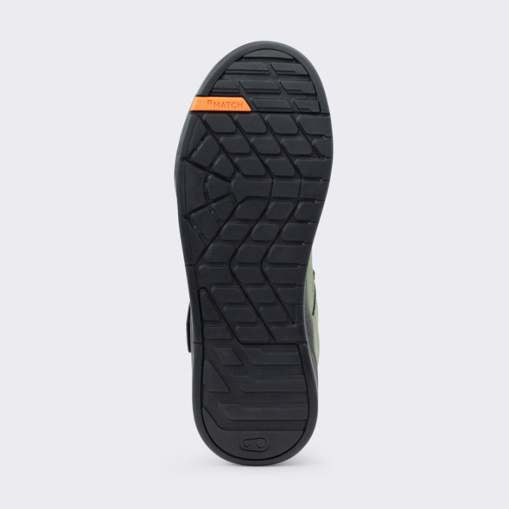 BUTY CRANKBROTHERS STAMP SPEEDLACE GREEN ORANGE - BLACK OUTSOLE
