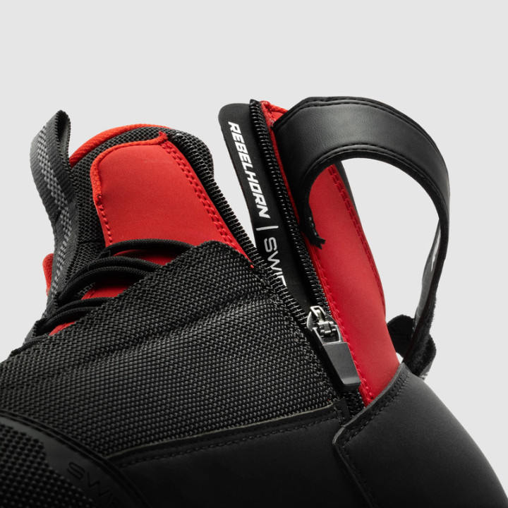 BUTY MOTOCYKLOWE REBELHORN SWIFT BLACK RED