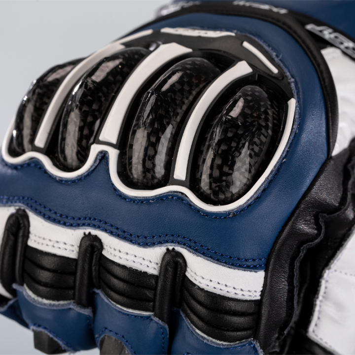 RĘKAWICE MOTOCYKLOWE RST TRACTECH EVO 4 BLUE WHITE BLACK