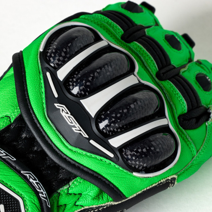 RĘKAWICE MOTOCYKLOWE RST TRACTECH EVO 4 NEON GREEN BLACK