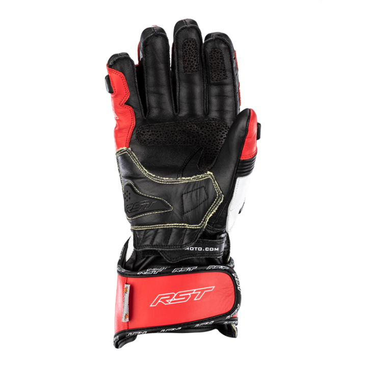 RĘKAWICE MOTOCYKLOWE RST TRACTECH EVO 4 RED WHITE BLACK