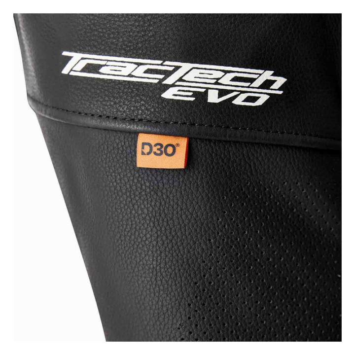 KURTKA MOTOCYKLOWA SKÓRZANA RST TRACTECH EVO D3O BLACK BLUE