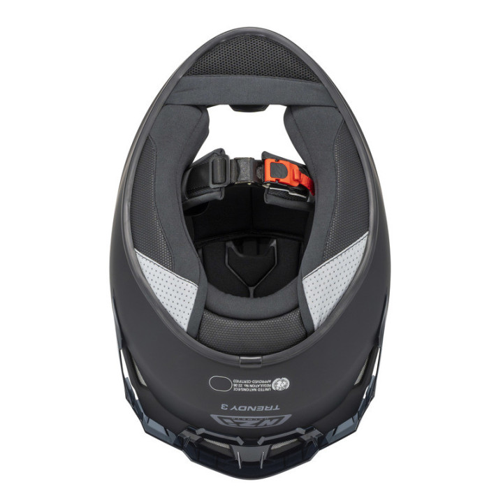 KASK MOTOCYKLOWY NZI TRENDY STREAM MATT BLACK