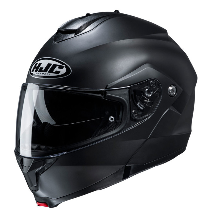 KASK MOTOCYKLOWY HJC C91N SOLID SEMI FLAT BLACK