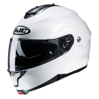 KASK MOTOCYKLOWY HJC C91N SOLID PEARL WHITE