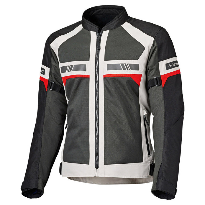 KURTKA MOTOCYKLOWA TEKSTYLNA HELD TROPIC 4 GREY RED