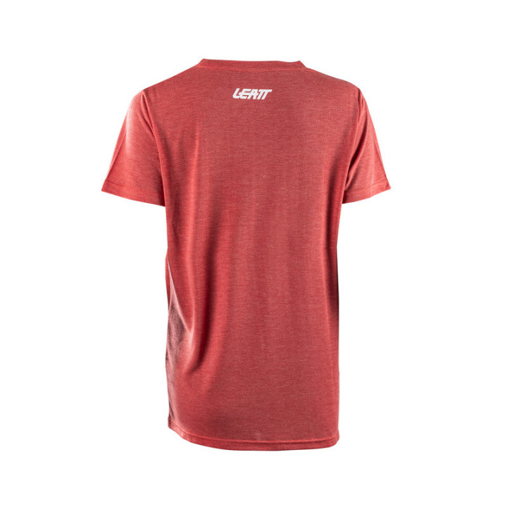 T-SHIRT DAMSKI LEATT TECH DUSTY RED