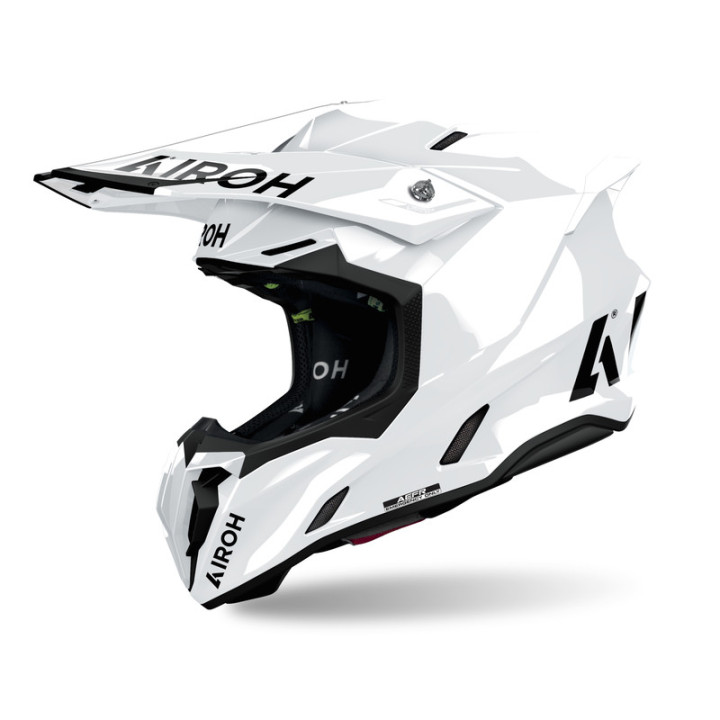 KASK MOTOCYKLOWY AIROH TWIST 3 COLOR WHITE GLOSS