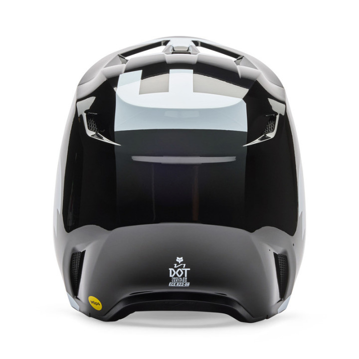 KASK MOTOCYKLOWY JUNIOR FOX V1 SHIELD BLACK YS