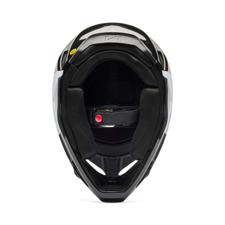 KASK MOTOCYKLOWY JUNIOR FOX V1 SHIELD BLACK YS