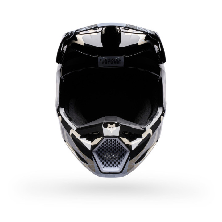 KASK MOTOCYKLOWY JUNIOR FOX V1 DIFFUSE SE BLACK