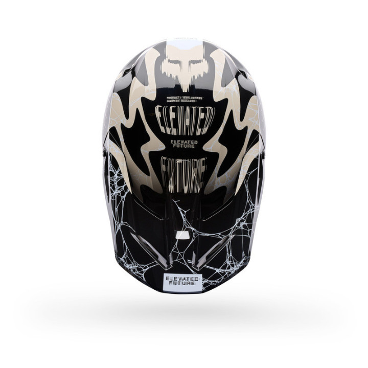 KASK MOTOCYKLOWY JUNIOR FOX V1 DIFFUSE SE BLACK