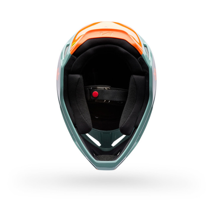 KASK MOTOCYKLOWY FOX V1 IMAGE PRINT ARCTIC BLUE