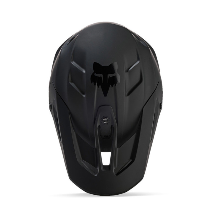 KASK MOTOCYKLOWY FOX V3 SOLID MATTE BLACK