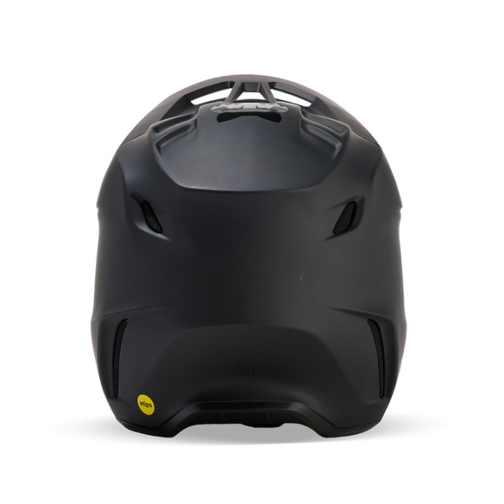 KASK MOTOCYKLOWY FOX V3 SOLID MATTE BLACK