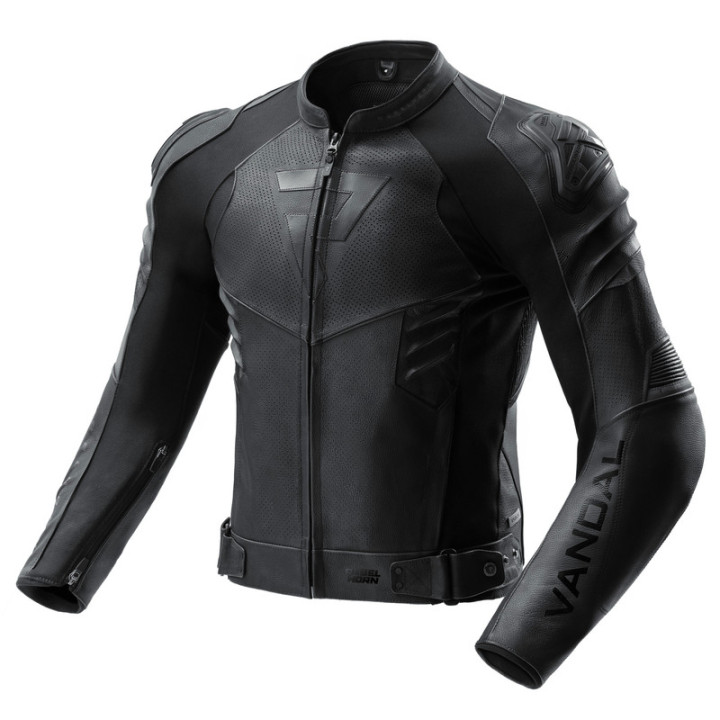 KURTKA MOTOCYKLOWA SKÓRZANA REBELHORN VANDAL 2 BLACK