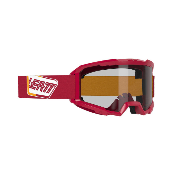 GOGLE LEATT VIZION 2.5 90 VLT RUBY RED CLEAR OS