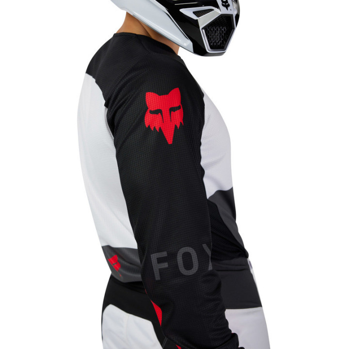 BLUZA FOX 180 FLOW WHITE/RED