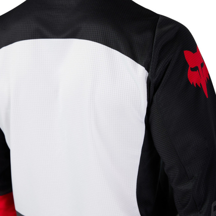 BLUZA FOX 180 FLOW WHITE/RED