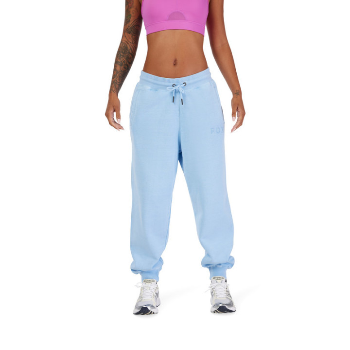 SPODNIE DAMSKIE FOX WORDMARK FLEECE JOGGER CASHMERE BLUE