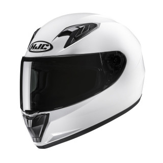 KASK MOTOCYKLOWY JUNIOR HJC Y10 SOLID PEARL WHITE