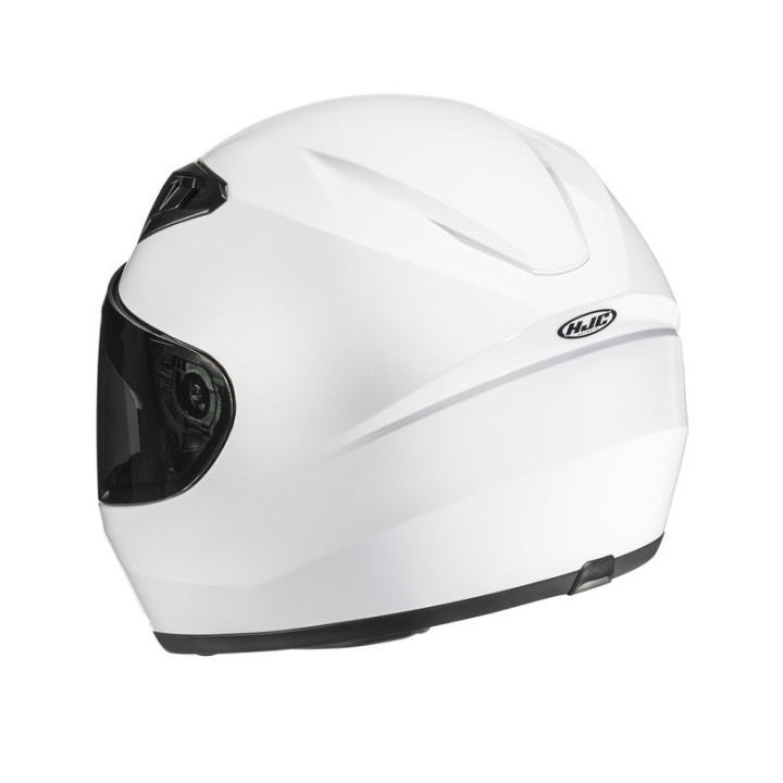 KASK MOTOCYKLOWY JUNIOR HJC Y10 SOLID PEARL WHITE