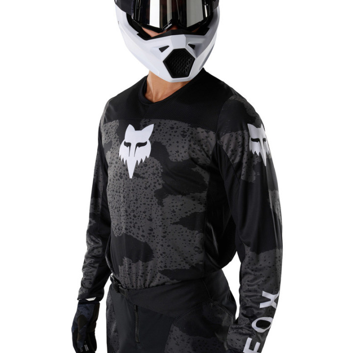 BLUZA MOTOCYKLOWA FOX 180 BNKR BLACK CAMO
