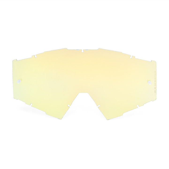 SZYBA DO GOGLI IMX SAND ORANGE IRIDIUM, ANTI-FOG, ANTI-SCRATCH, Z PINAMI TEAR-OFF