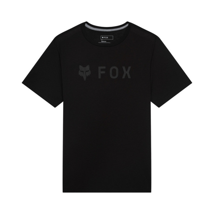 T-SHIRT FOX ABSOLUTE ORIGINAL DRI-RELEASE BLACK BLACK