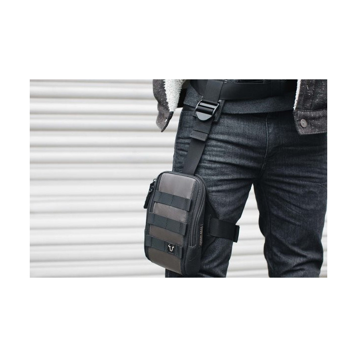 TORBA NA NOGĘ LEGEND GEAR SW-MOTECH LA1 Z PASEM NA NOGĘ LA7 BROWN 0,8L