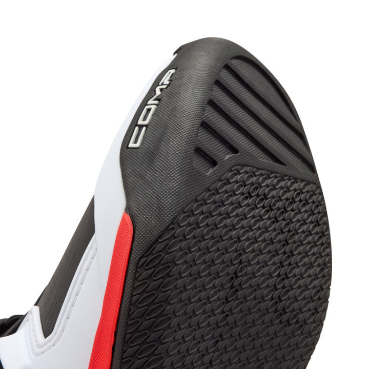 BUTY MOTOCYKLOWE FOX COMP WHITE FLUO RED 9.5