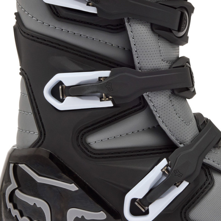 BUTY MOTOCYKLOWE JUNIOR FOX COMP CORE BLACK GREY