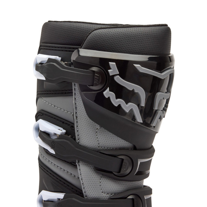BUTY MOTOCYKLOWE JUNIOR FOX COMP CORE BLACK GREY