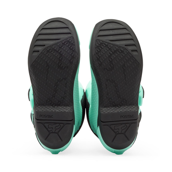 BUTY MOTOCYKLOWE JUNIOR FOX COMP TEAL