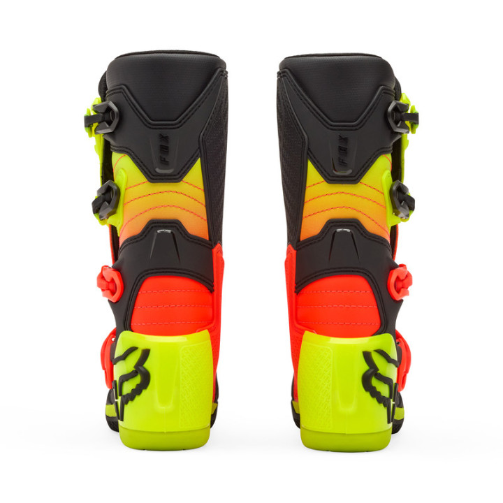 BUTY MOTOCYKLOWE JUNIOR FOX COMP ORANGE YELLOW Y6