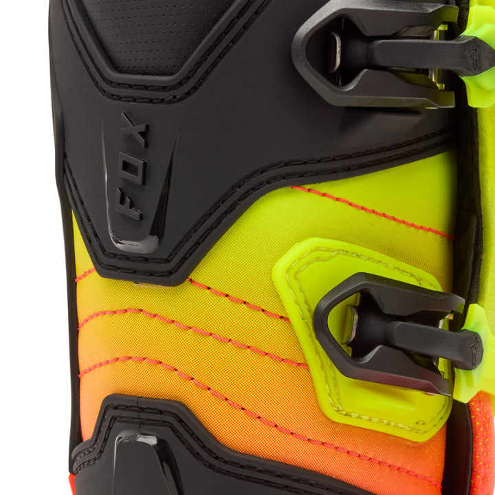 BUTY MOTOCYKLOWE JUNIOR FOX COMP ORANGE YELLOW Y6