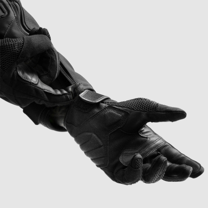 RĘKAWICE MOTOCYKLOWE DAMSKIE REBELHORN CORE BLACK
