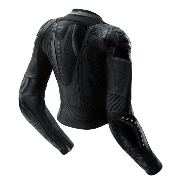 KURTKA MOTOCYKLOWA SKÓRZANA DAMSKA REBELHORN DIVA RS BLACK