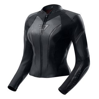 KURTKA MOTOCYKLOWA SKÓRZANA DAMSKA REBELHORN DIVA ST BLACK