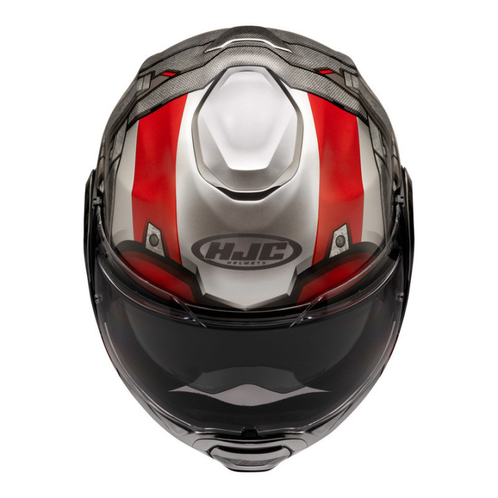 KASK MOTOCYKLOWY HJC F100 ANT-MAN MARVEL SILVER RED