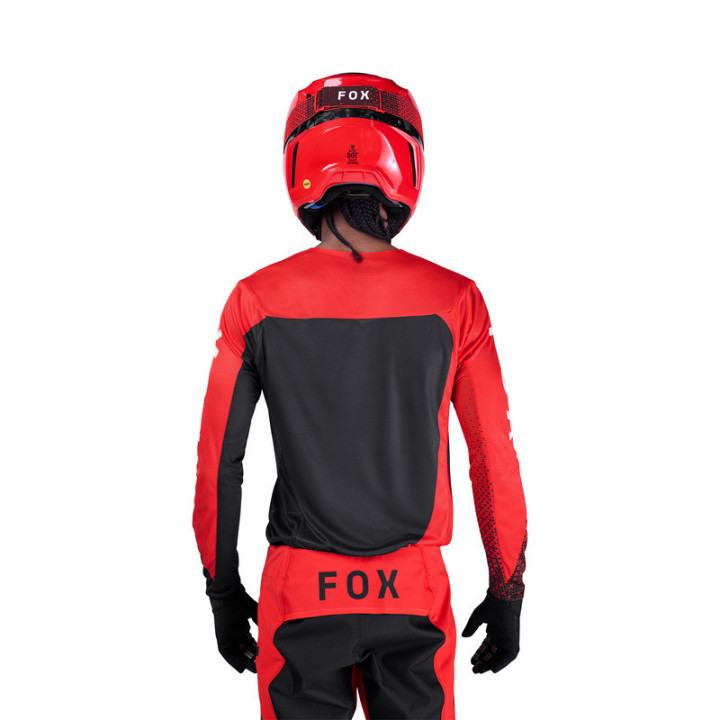 BLUZA MOTOCYKLOWA FOX FLEXAIR FRACTURE FLUO RED