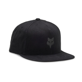 CZAPKA Z DASZKIEM FOX HEAD SNAPBACK BLACK CHARCOAL OS